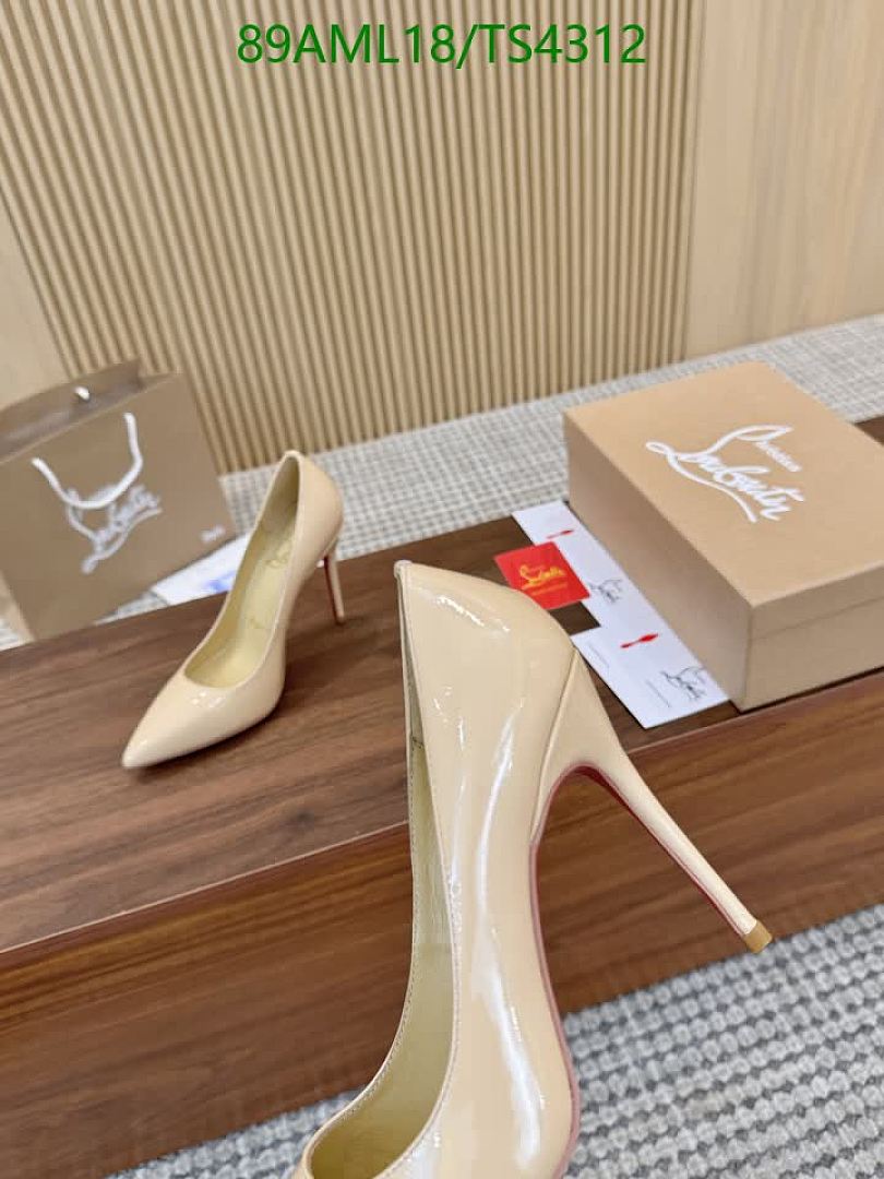 Christian Louboutin-Women Shoes Code: TS4312 $: 89USD