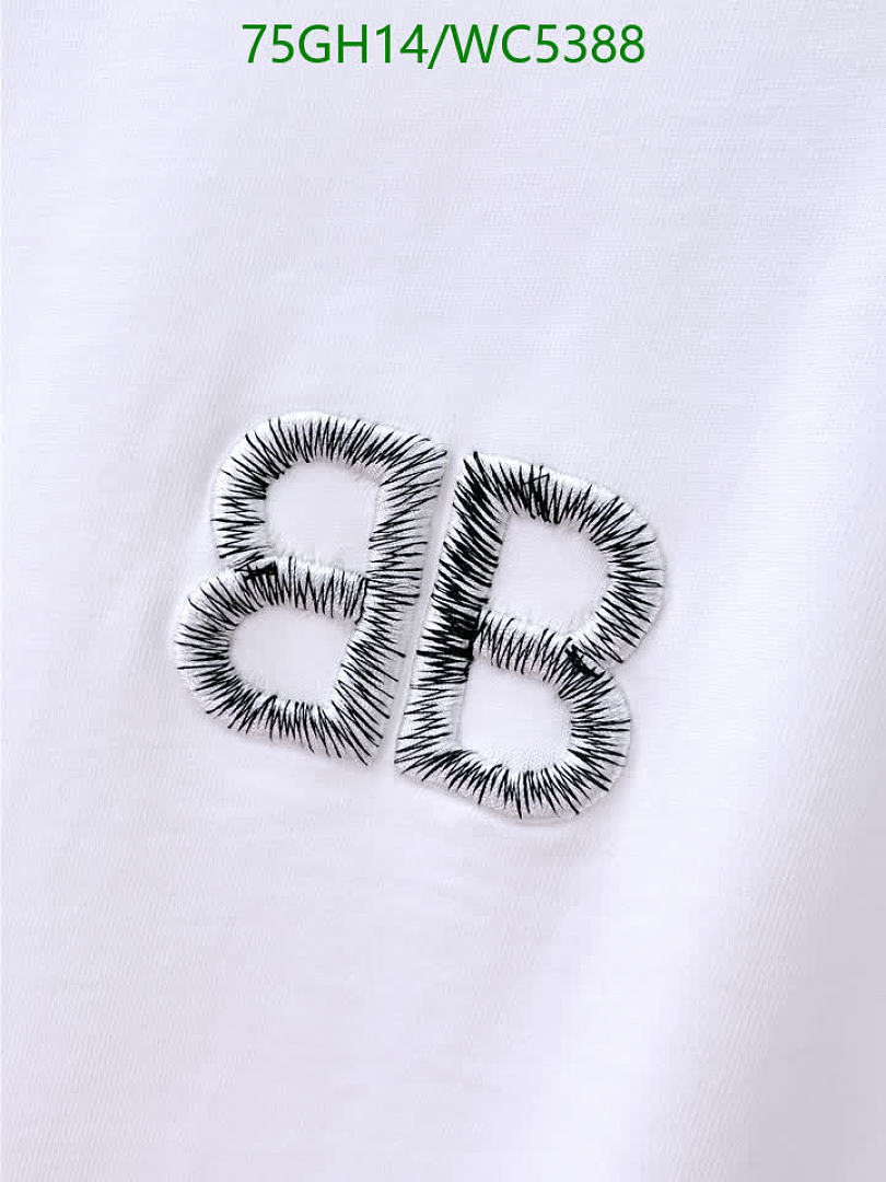 Balenciaga-Clothing Code: WC5388 $: 75USD