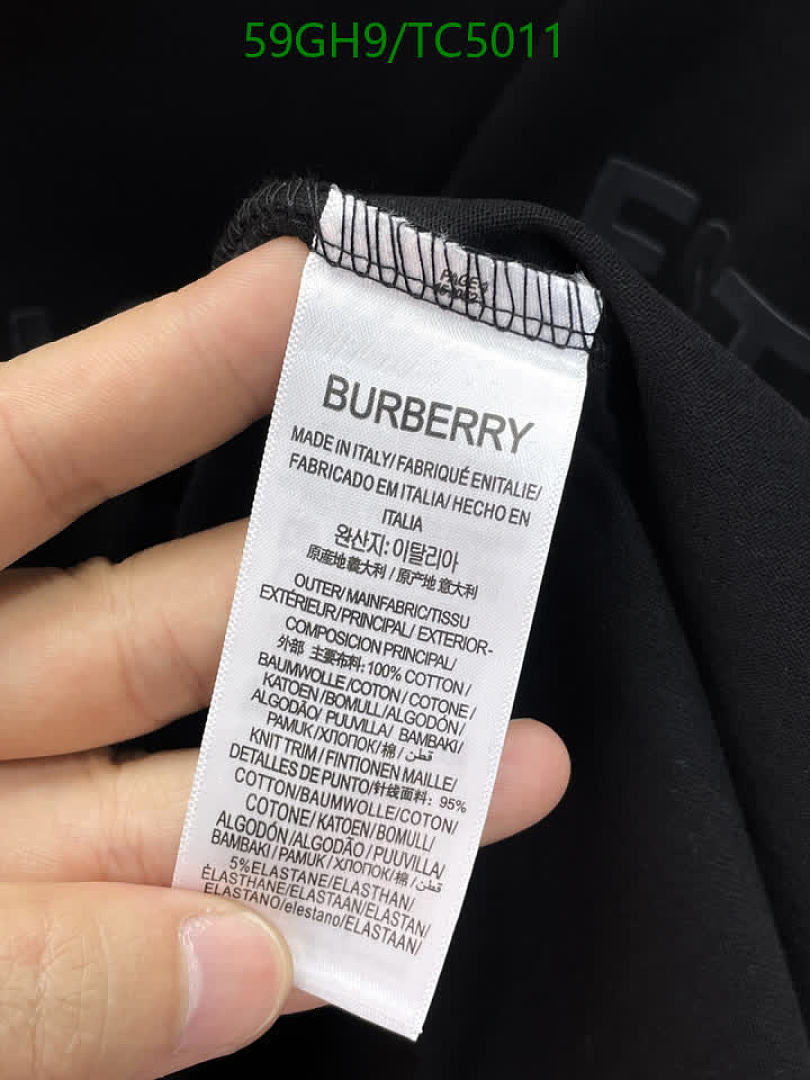 Burberry-Clothing Code: TC5011 $: 59USD