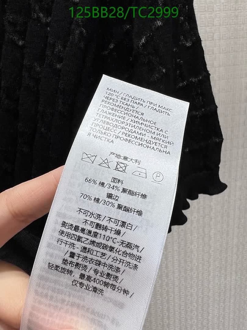 Gucci-Clothing Code: TC2999 $: 125USD