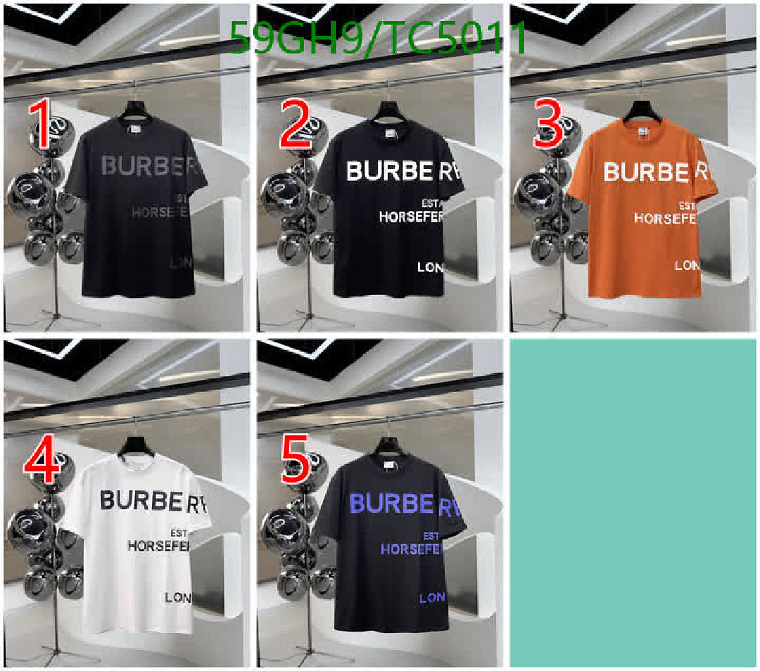 Burberry-Clothing Code: TC5011 $: 59USD