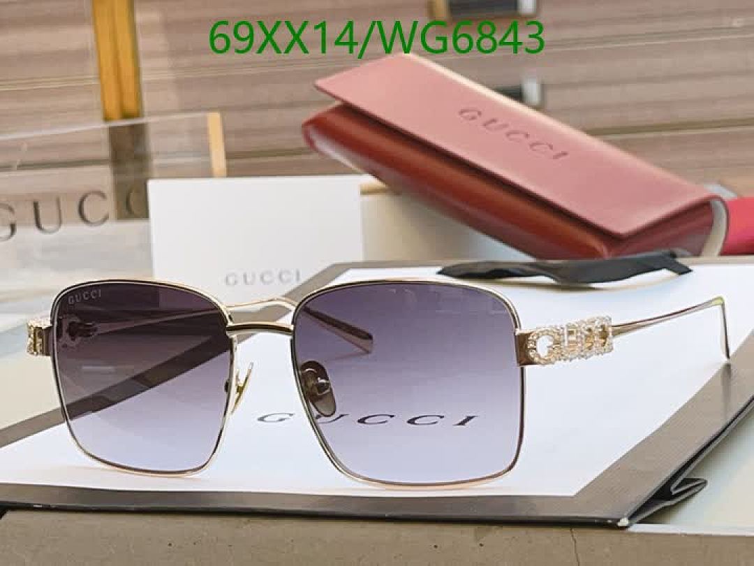 Gucci-Glasses Code: WG6843 $: 69USD