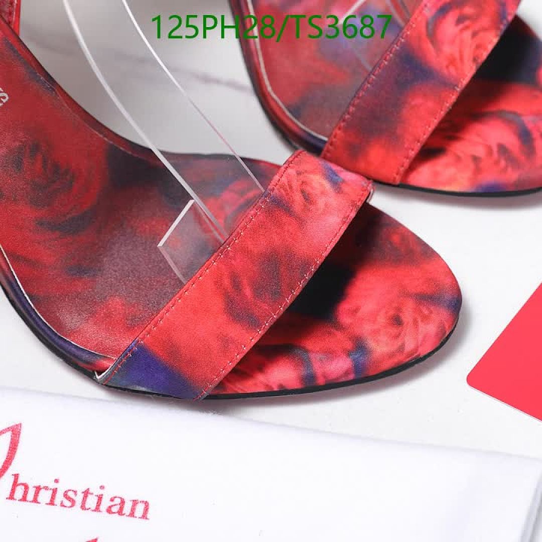 Christian Louboutin-Women Shoes Code: TS3687 $: 125USD