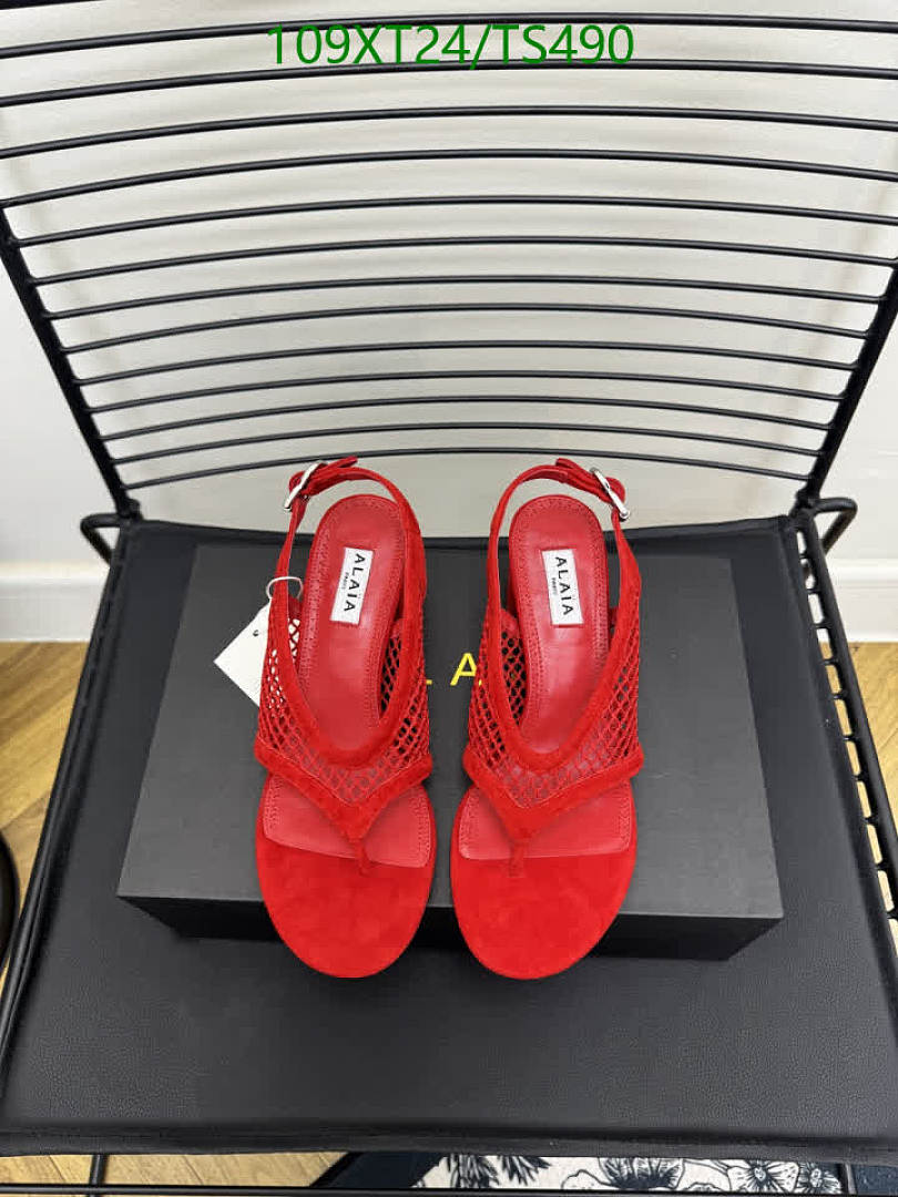Alaia-Women Shoes Code: TS490 $: 109USD