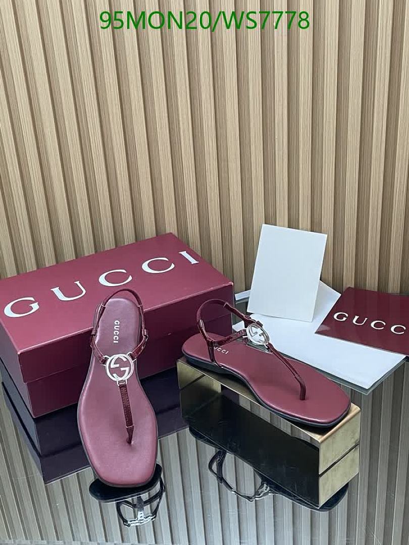 Gucci-Women Shoes Code: WS7778 $: 95USD