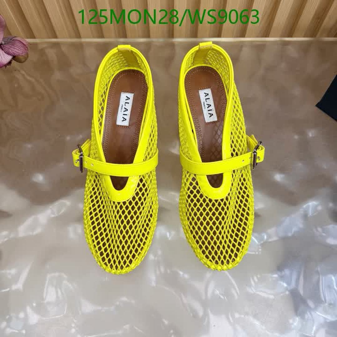 Alaia-Women Shoes Code: WS9063 $: 125USD