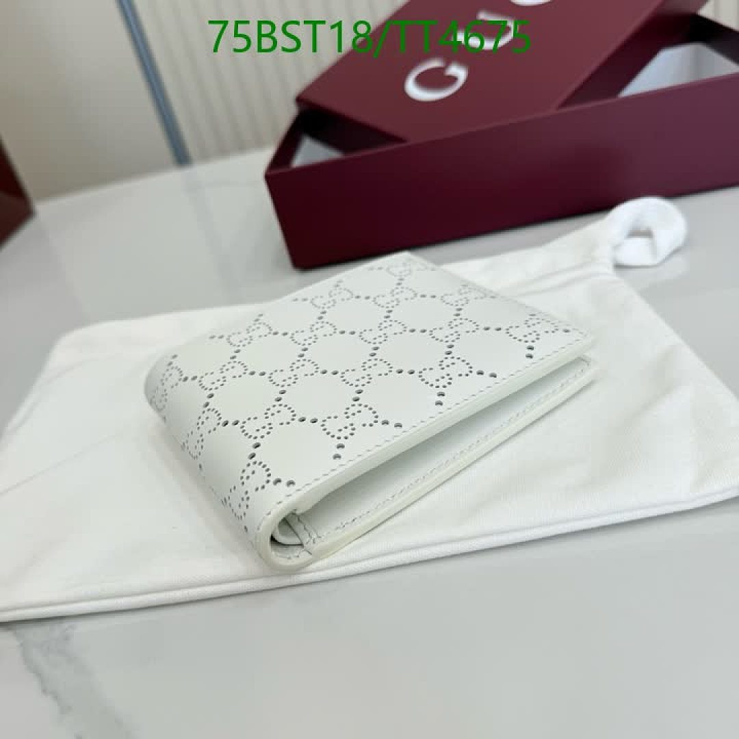 Gucci-Wallet Mirror Quality Code: TT4675 $: 75USD