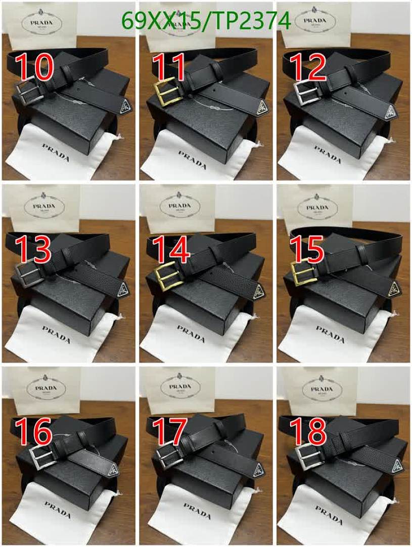 Prada-Belts Code: TP2374 $: 69USD