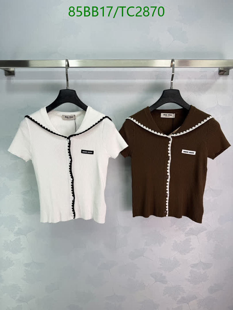 Miu Miu-Clothing Code: TC2870 $: 85USD