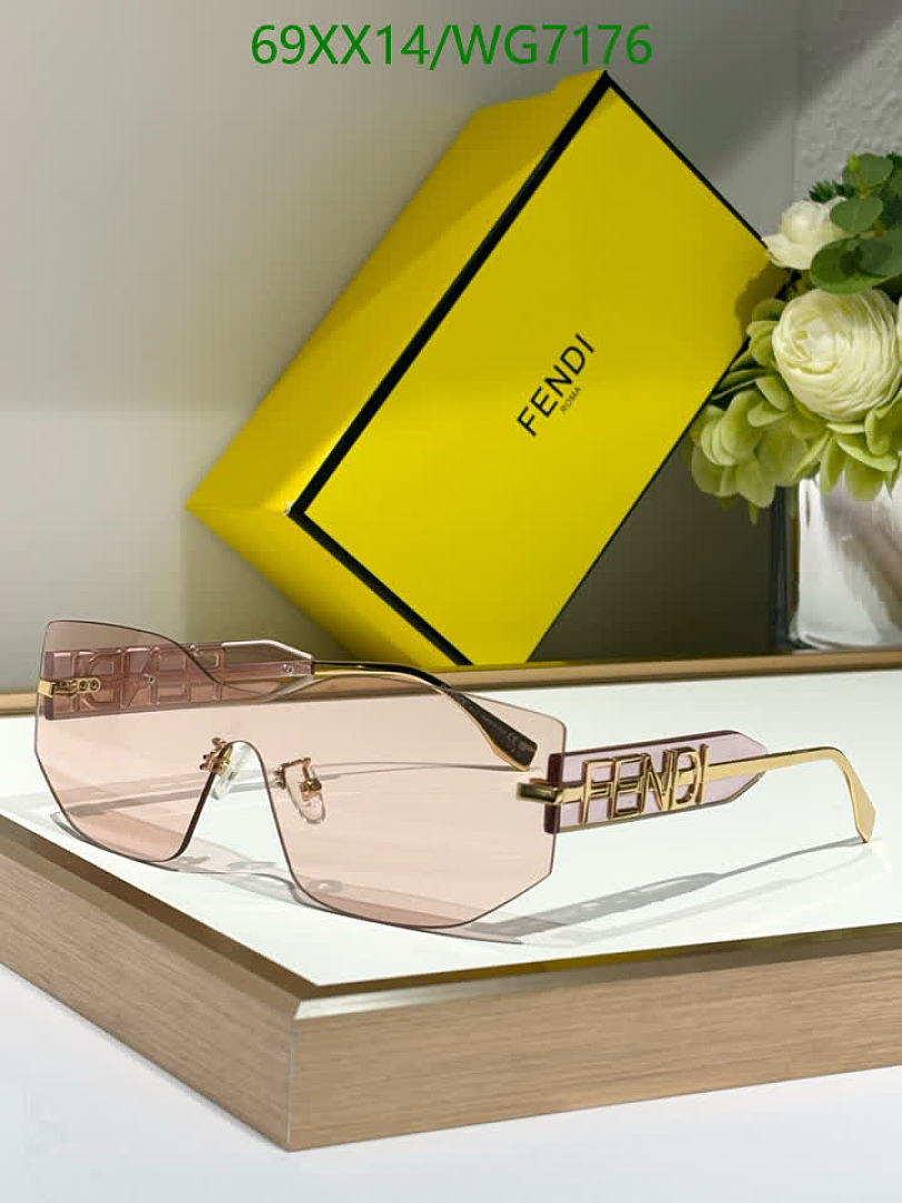 Fendi-Glasses Code: WG7176 $: 69USD