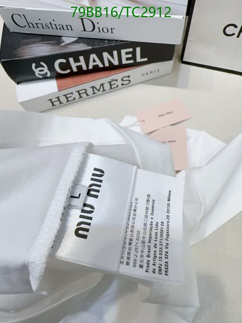 Miu Miu-Clothing Code: TC2912 $: 79USD