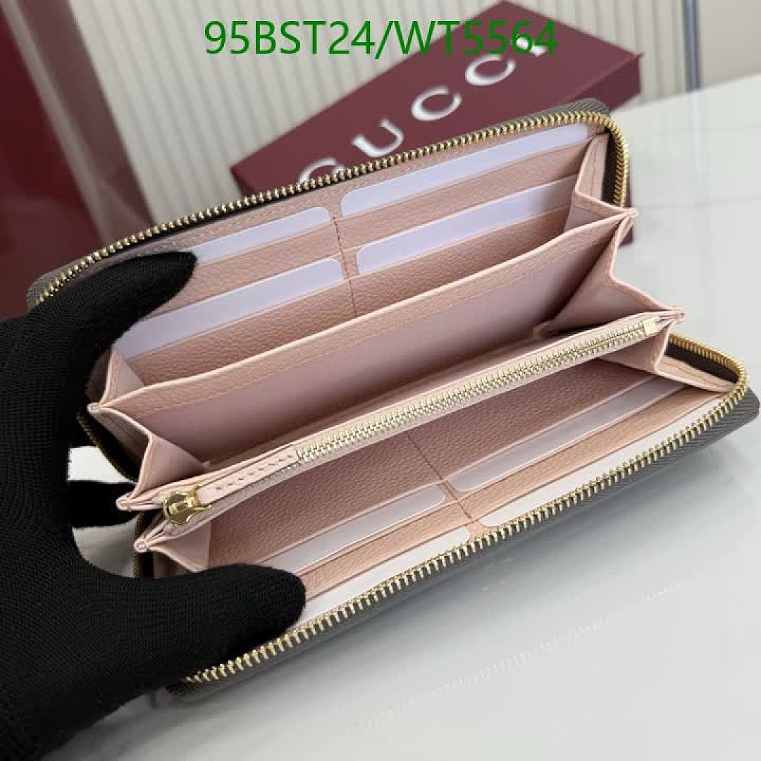Gucci-Wallet Mirror Quality Code: WT5564 $: 95USD