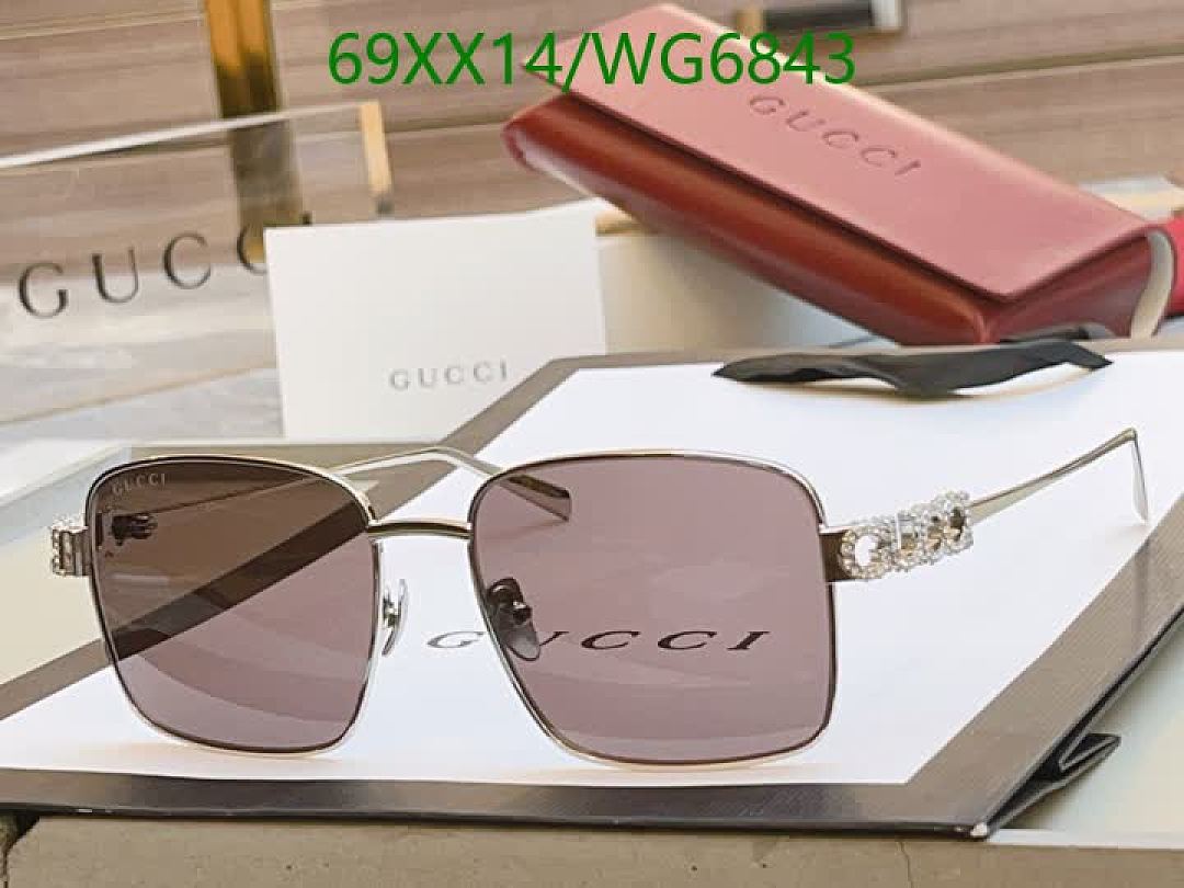 Gucci-Glasses Code: WG6843 $: 69USD