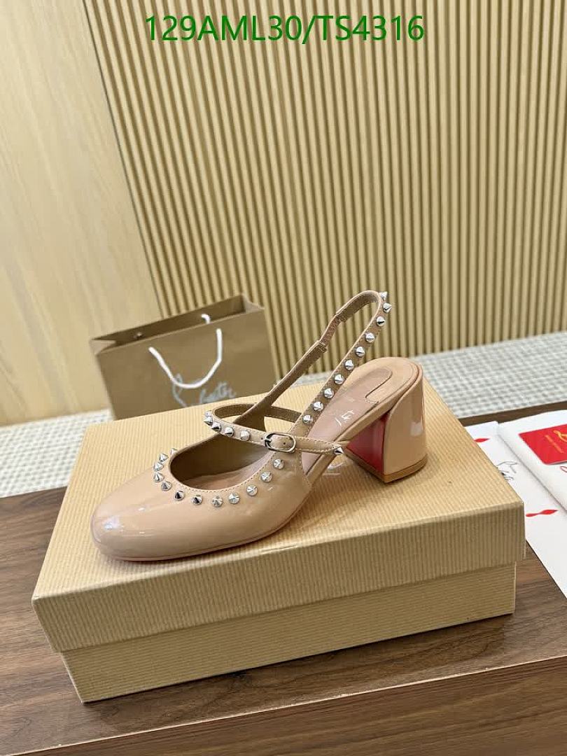 Christian Louboutin-Women Shoes Code: TS4316 $: 129USD