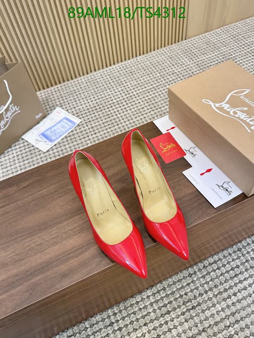 Christian Louboutin-Women Shoes Code: TS4312 $: 89USD