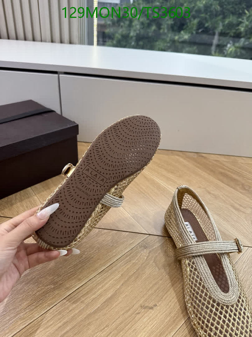 Alaia-Women Shoes Code: TS3603 $: 129USD