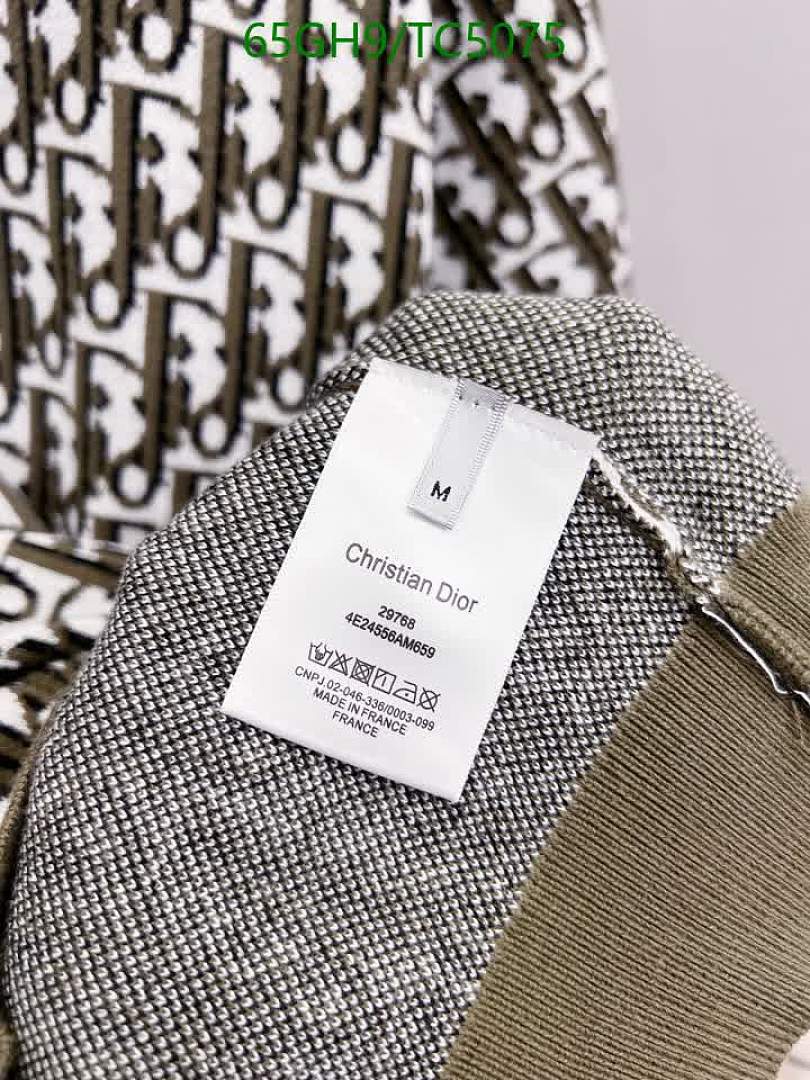 Dior-Clothing Code: TC5075 $: 65USD