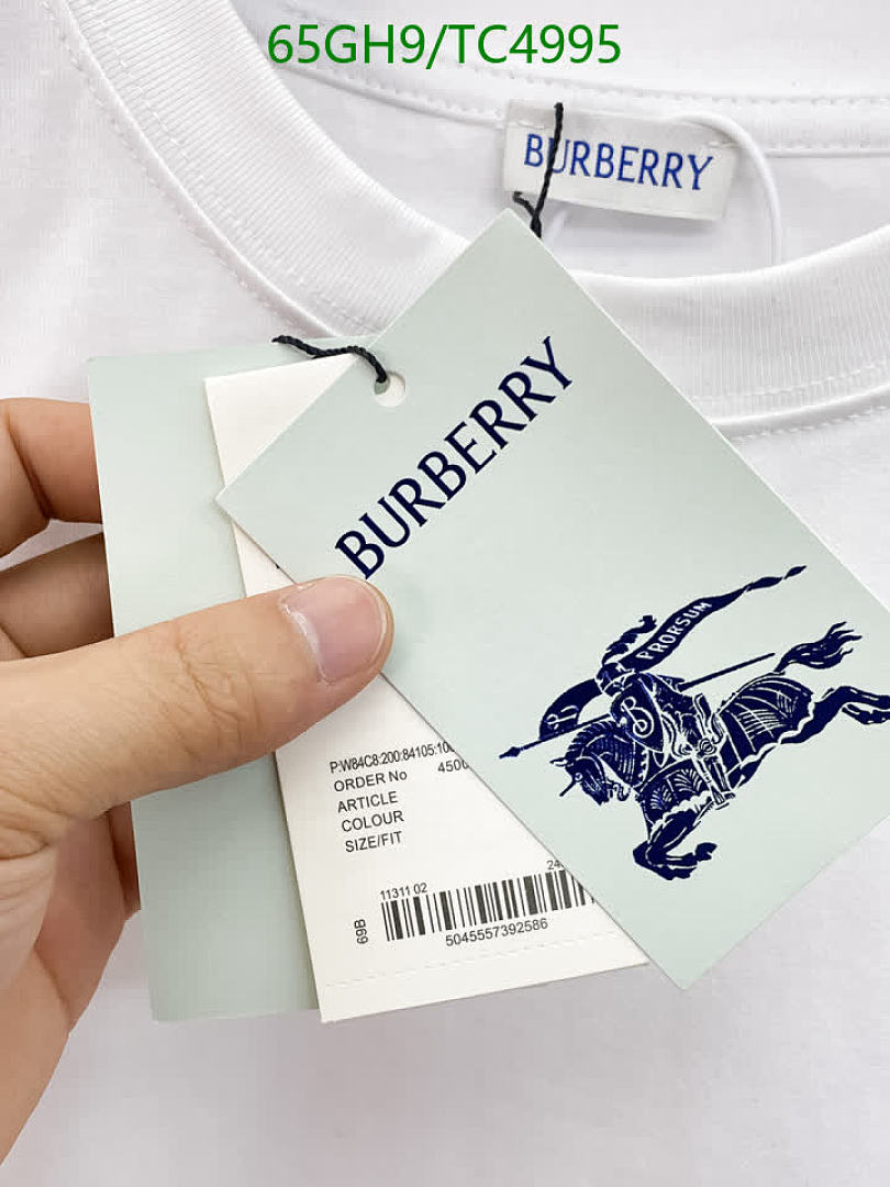 Burberry-Clothing Code: TC4995 $: 65USD