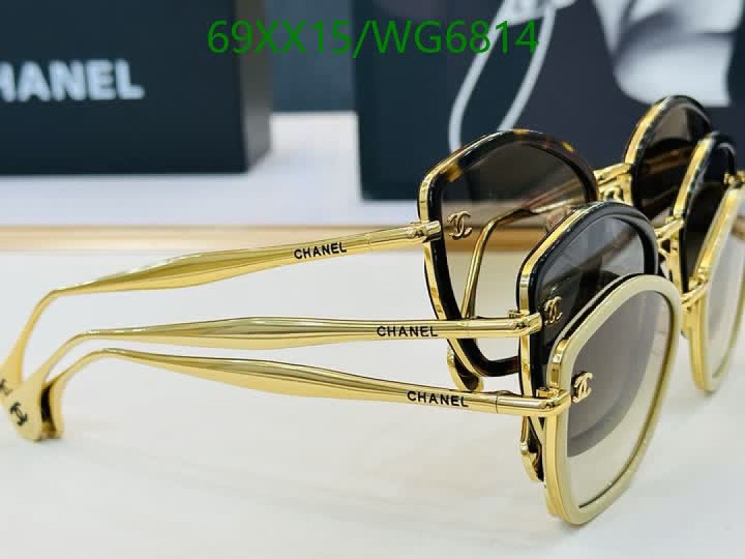 Chanel-Glasses Code: WG6814 $: 69USD