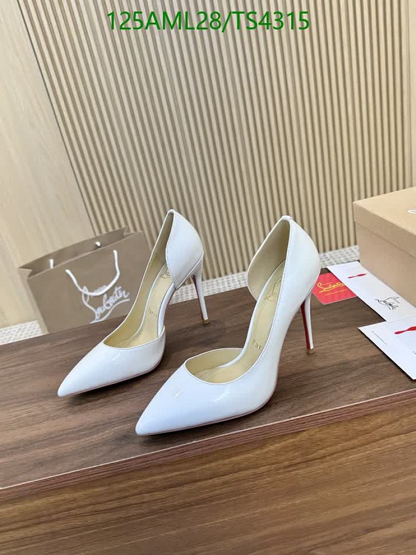 Christian Louboutin-Women Shoes Code: TS4315 $: 125USD