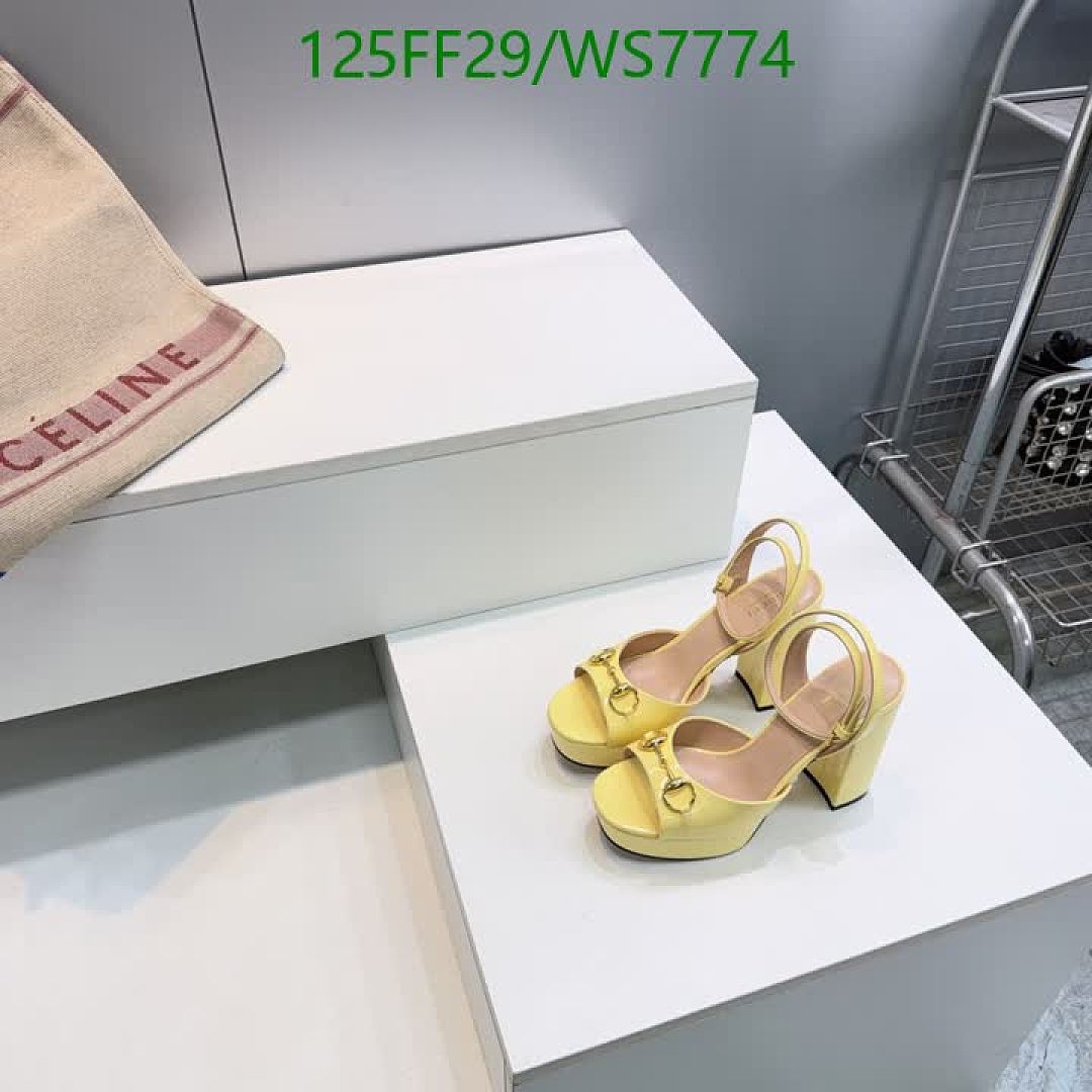 Gucci-Women Shoes Code: WS7774 $: 125USD