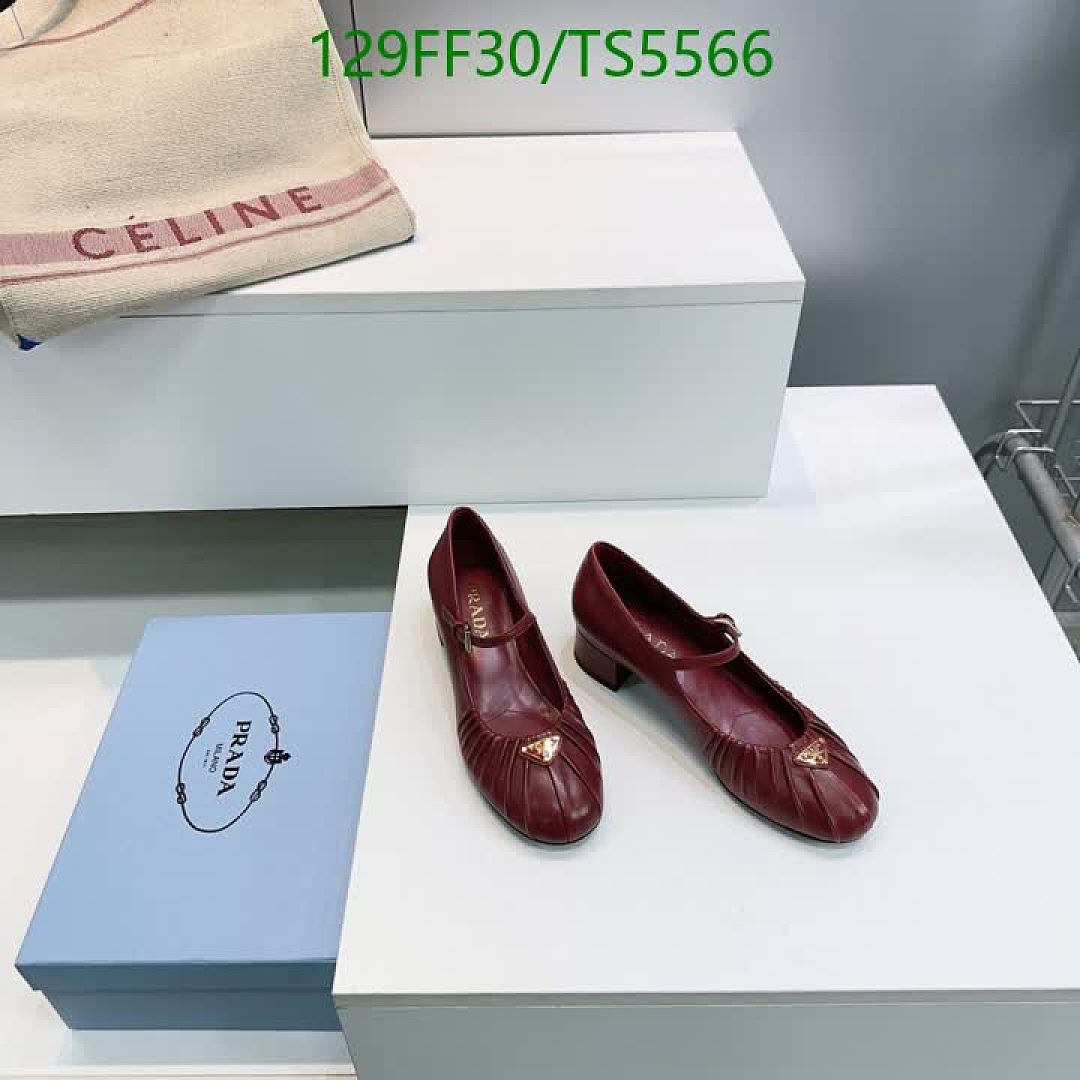 Prada-Women Shoes Code: TS5566 $: 129USD