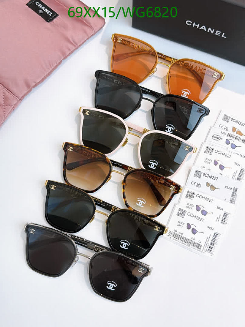 Chanel-Glasses Code: WG6820 $: 69USD