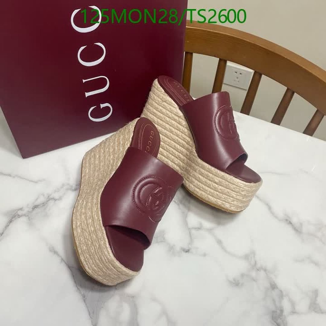 Gucci-Women Shoes Code: TS2600 $: 125USD