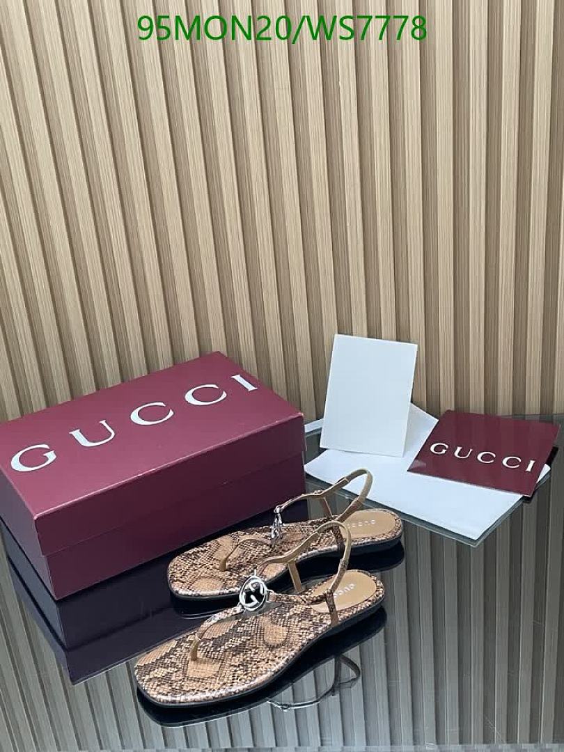 Gucci-Women Shoes Code: WS7778 $: 95USD