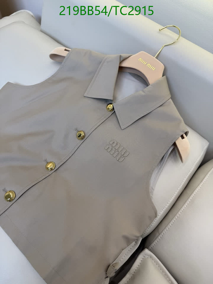 Miu Miu-Clothing Code: TC2915 $: 219USD
