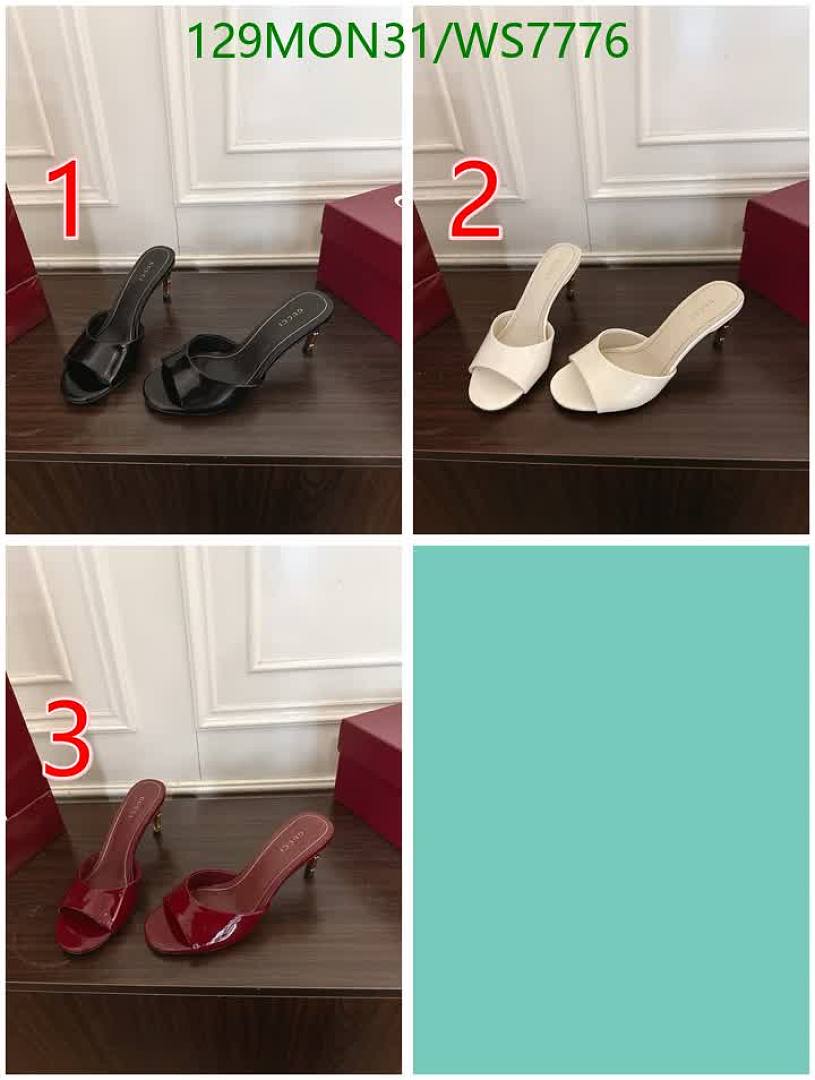 Gucci-Women Shoes Code: WS7776 $: 129USD