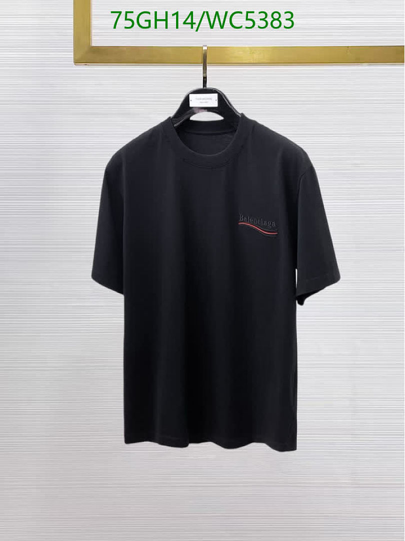 Balenciaga-Clothing Code: WC5383 $: 75USD