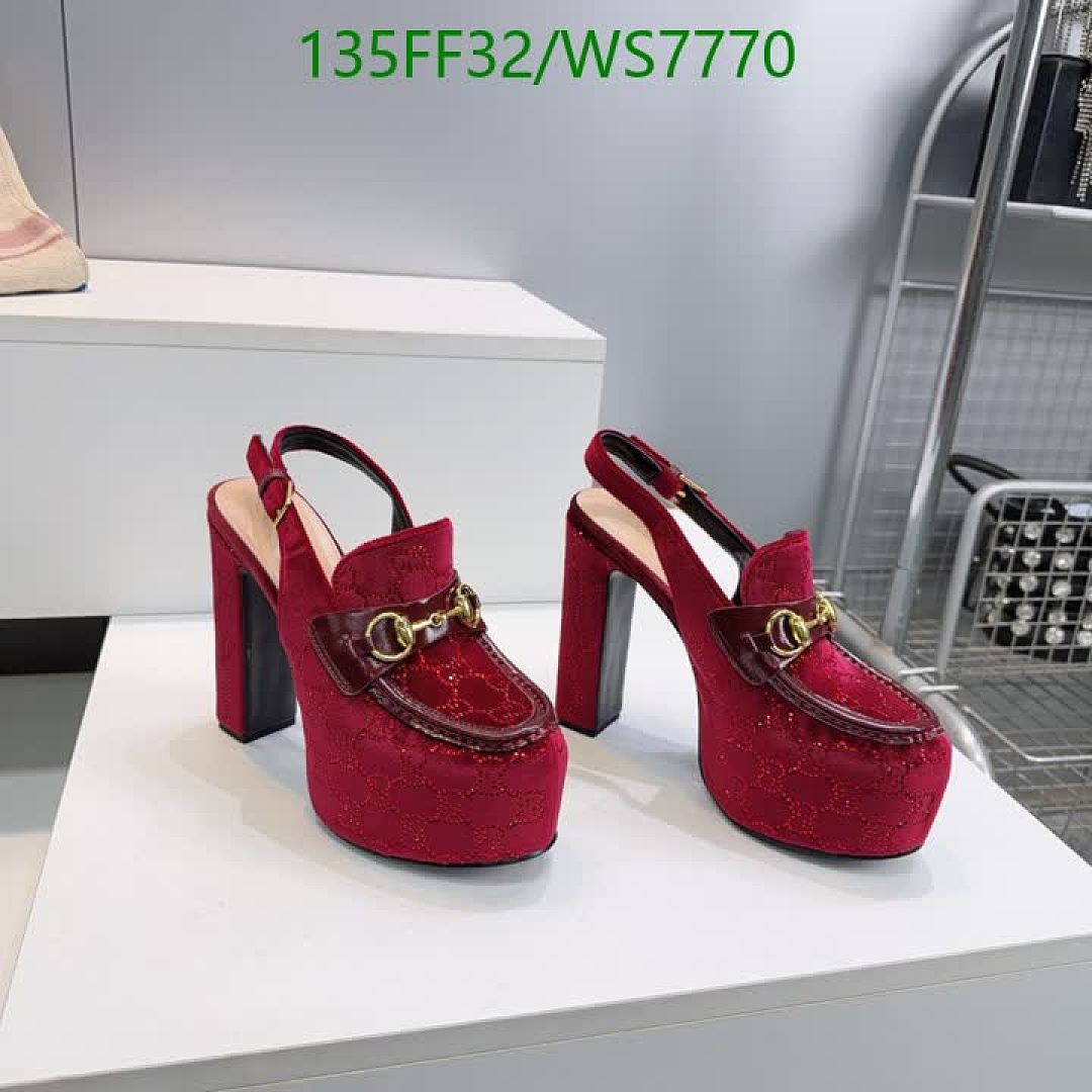 Gucci-Women Shoes Code: WS7770 $: 135USD