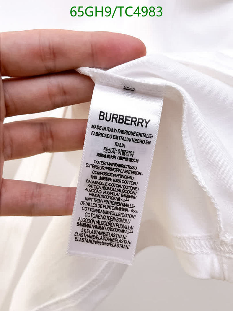 Burberry-Clothing Code: TC4983 $: 65USD