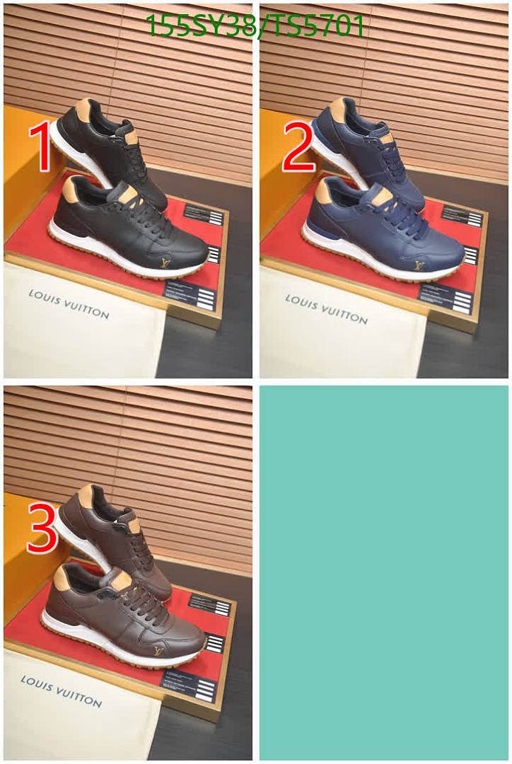 LV-Men shoes Code: TS5701 $: 155USD
