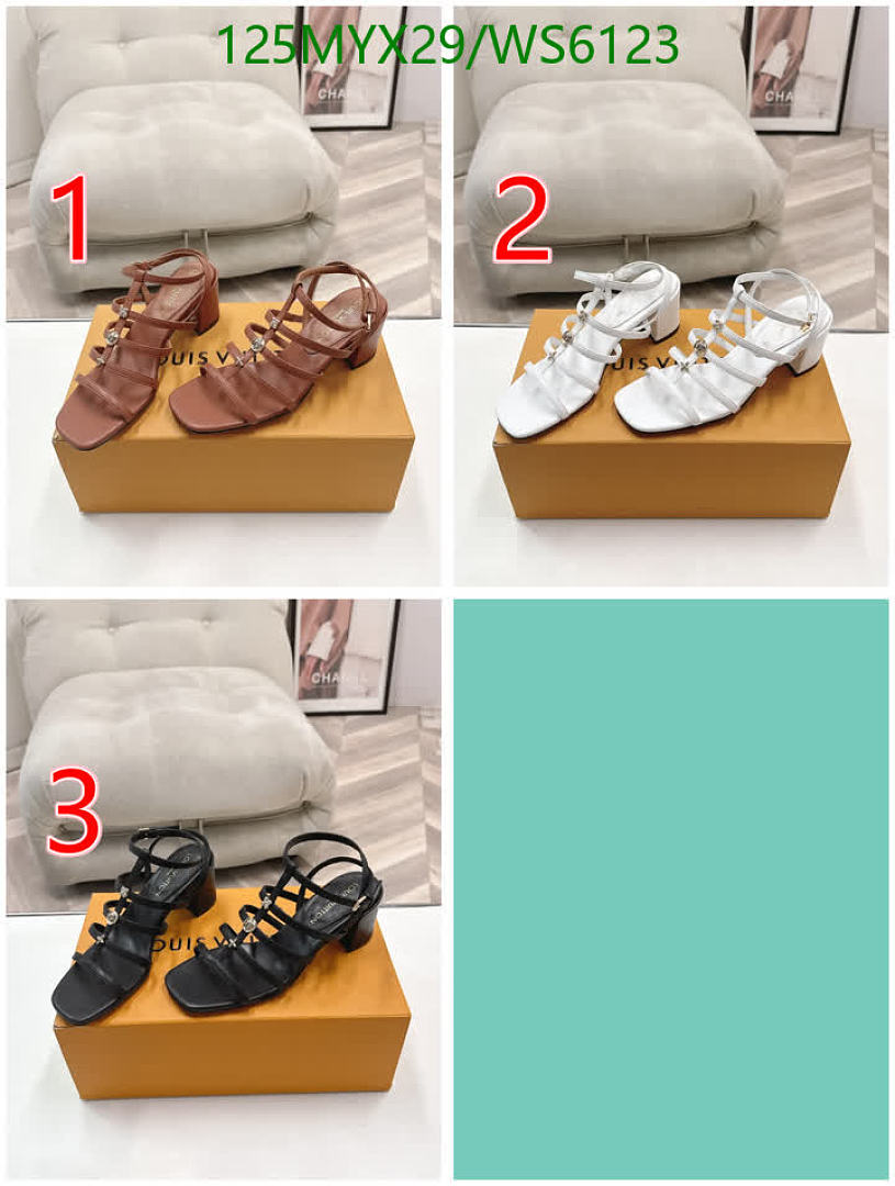 LV-Women Shoes Code: WS6123 $: 125USD