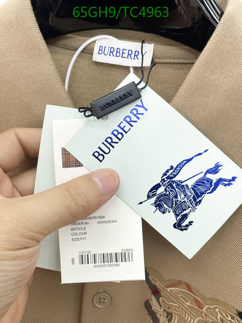 Burberry-Clothing Code: TC4963 $: 65USD