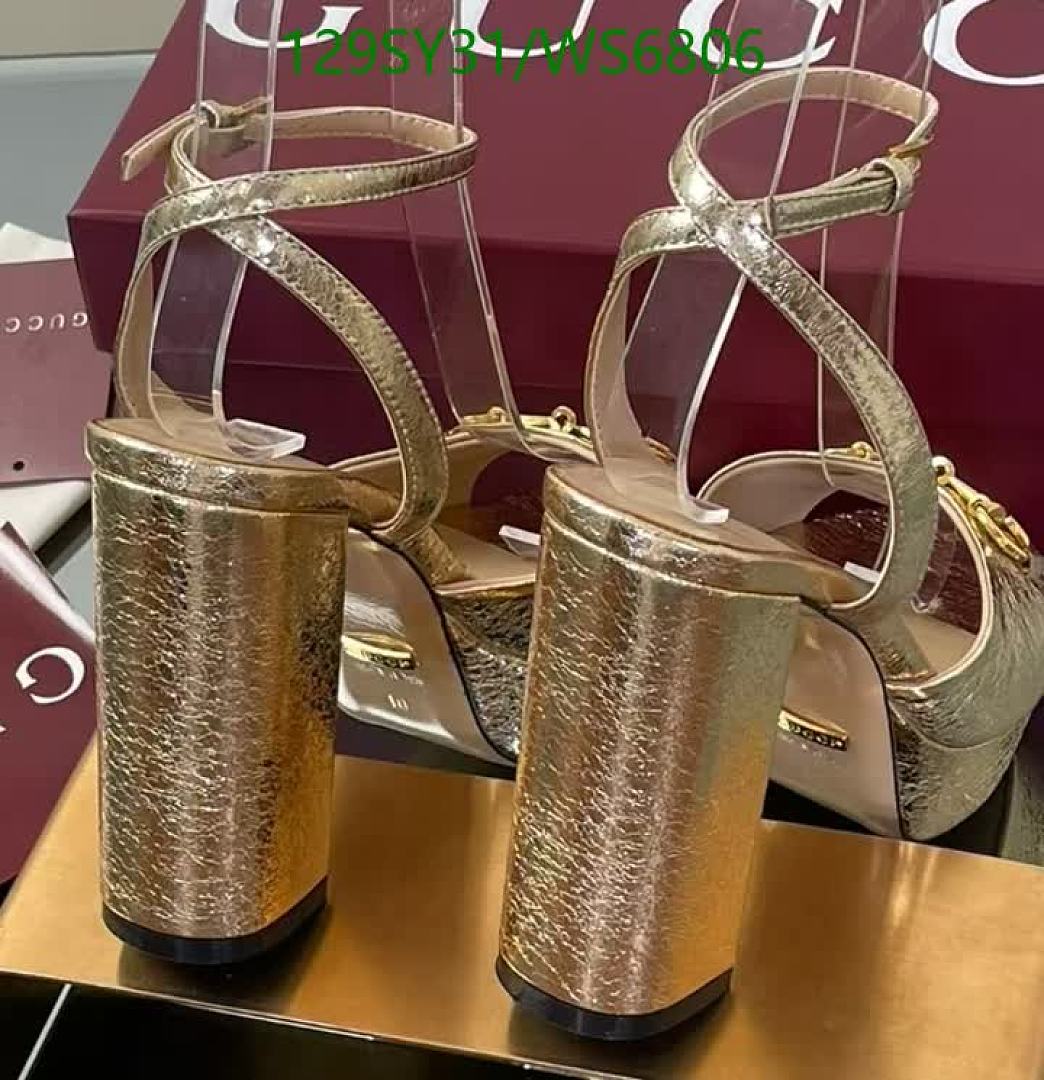 Gucci-Women Shoes Code: WS6806 $: 129USD