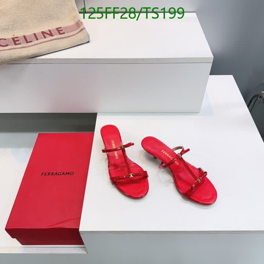 Ferragamo-Women Shoes Code: TS199 $: 125USD