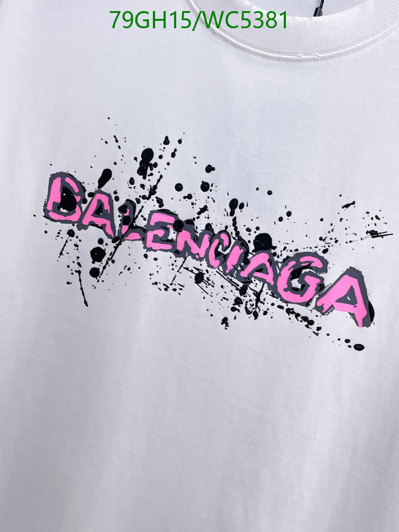 Balenciaga-Clothing Code: WC5381 $: 79USD