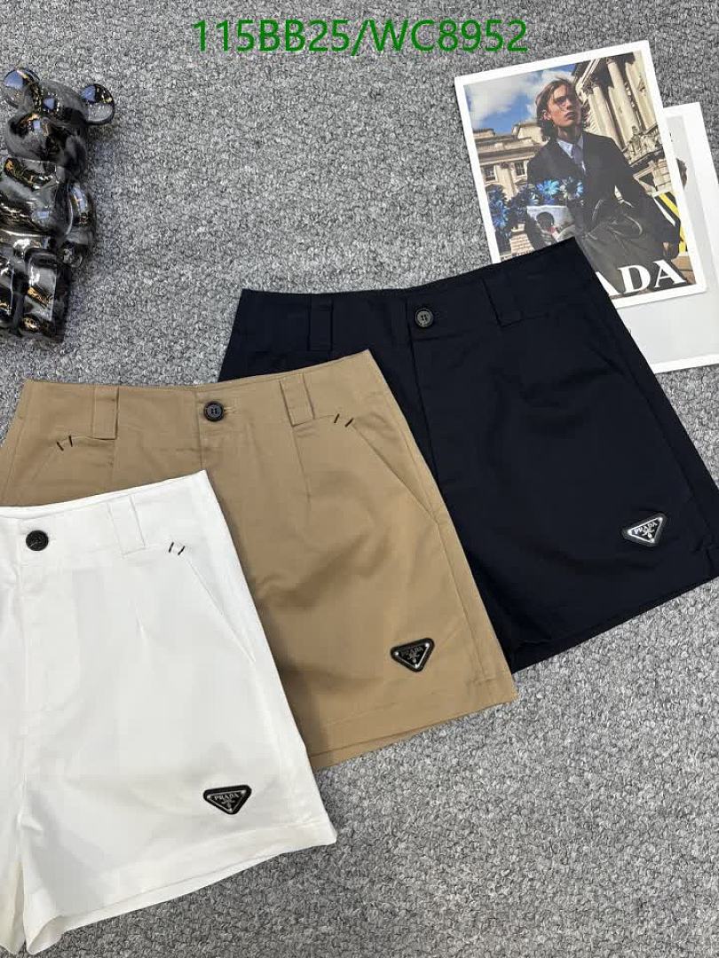 Prada-Clothing Code: WC8952 $: 115USD