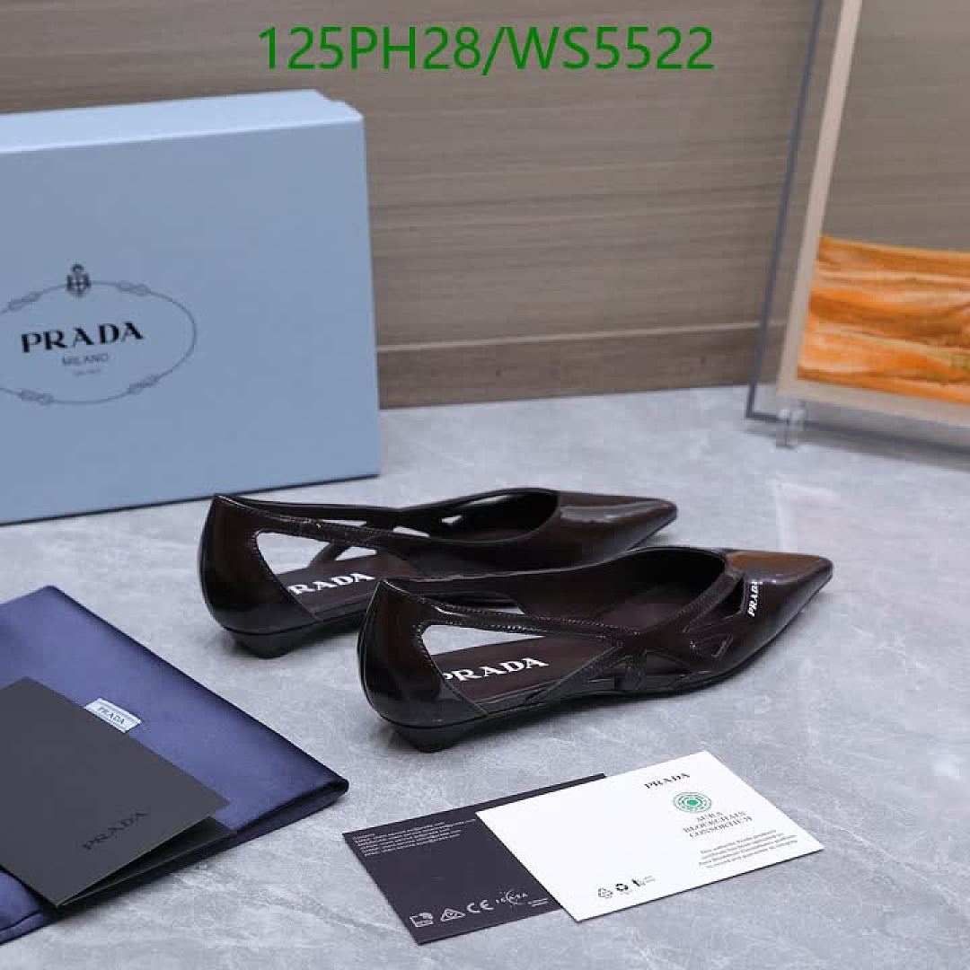 Prada-Women Shoes Code: WS5522 $: 125USD