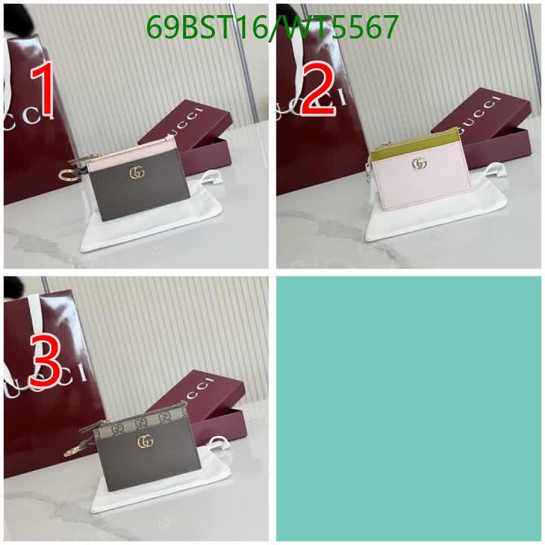 Gucci-Wallet Mirror Quality Code: WT5567 $: 69USD