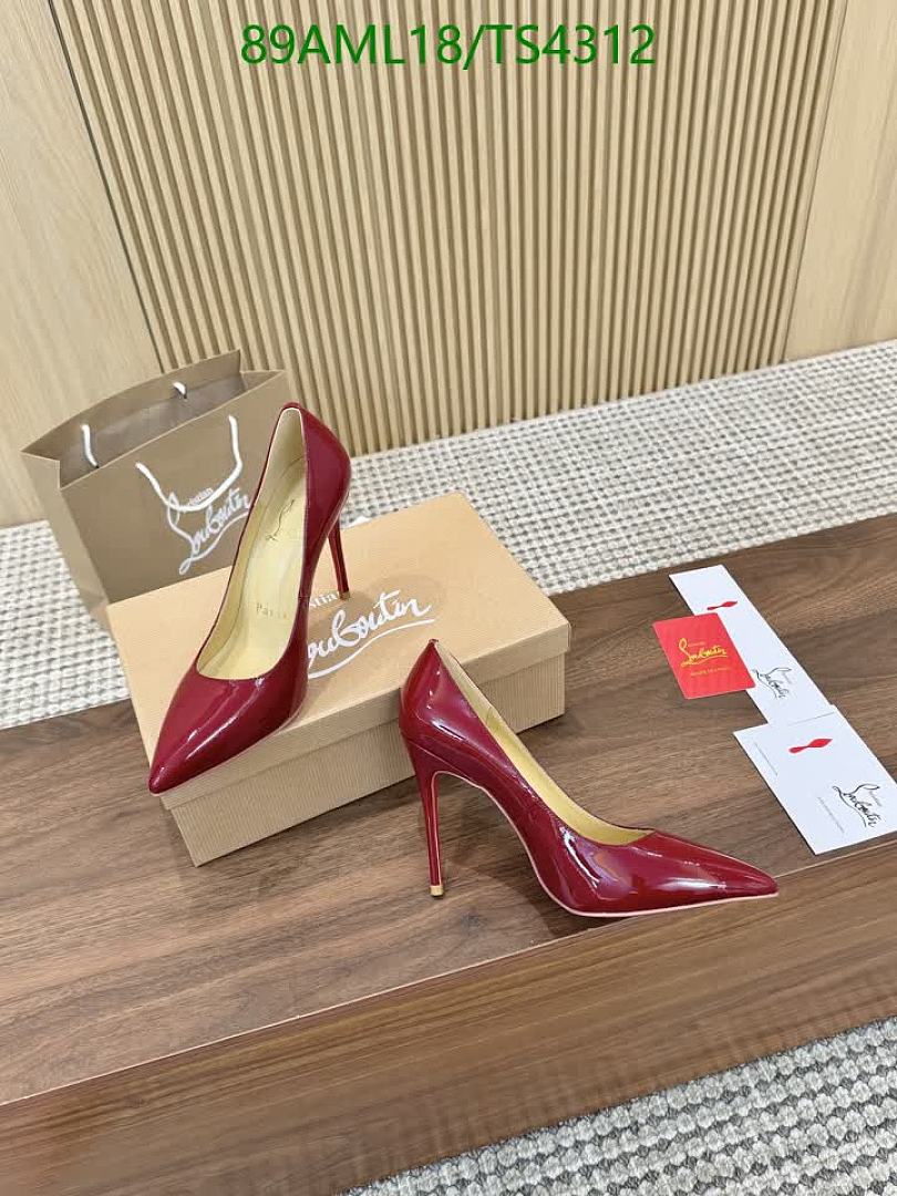 Christian Louboutin-Women Shoes Code: TS4312 $: 89USD