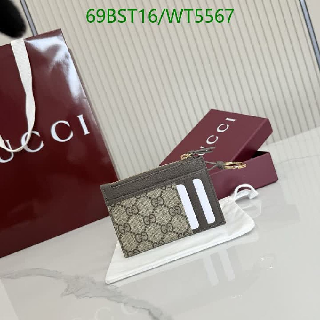 Gucci-Wallet Mirror Quality Code: WT5567 $: 69USD