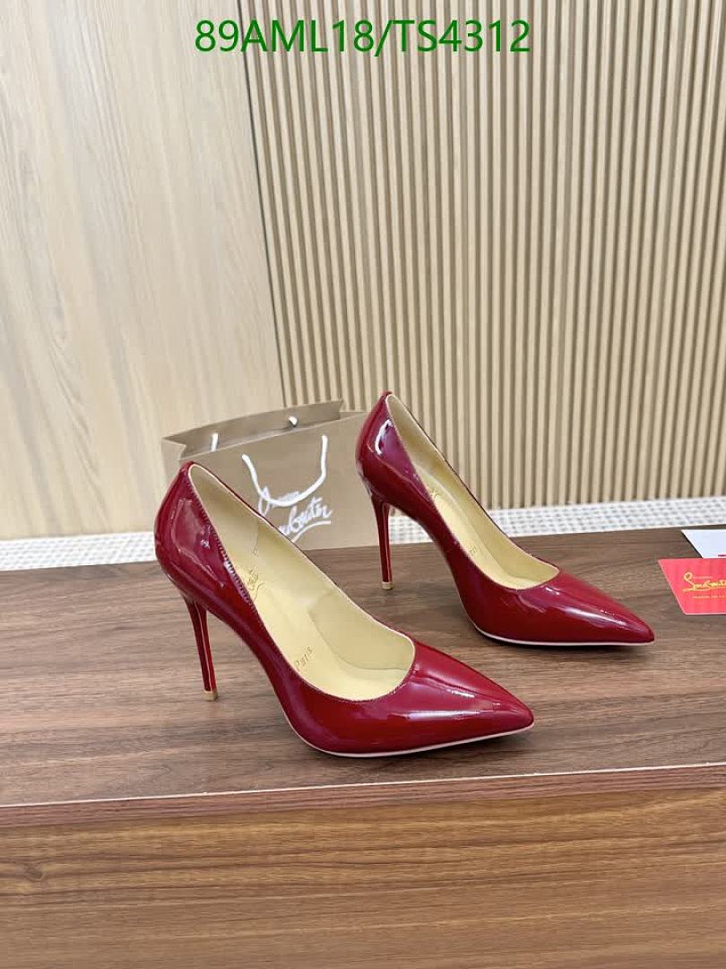 Christian Louboutin-Women Shoes Code: TS4312 $: 89USD
