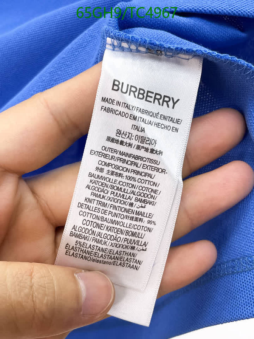 Burberry-Clothing Code: TC4967 $: 65USD