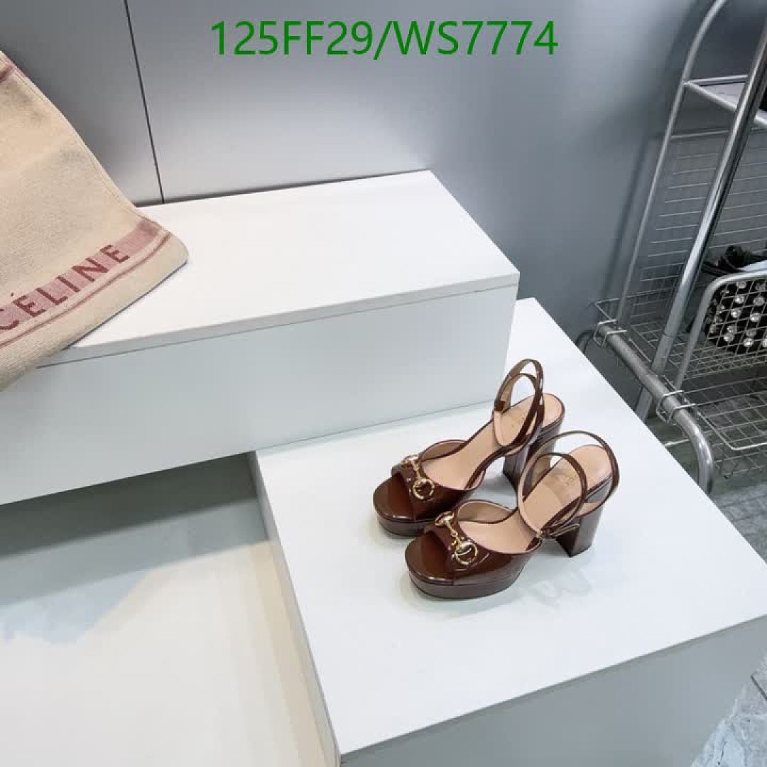 Gucci-Women Shoes Code: WS7774 $: 125USD