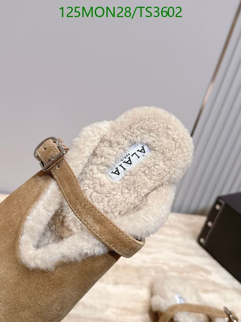 Alaia-Women Shoes Code: TS3602 $: 125USD