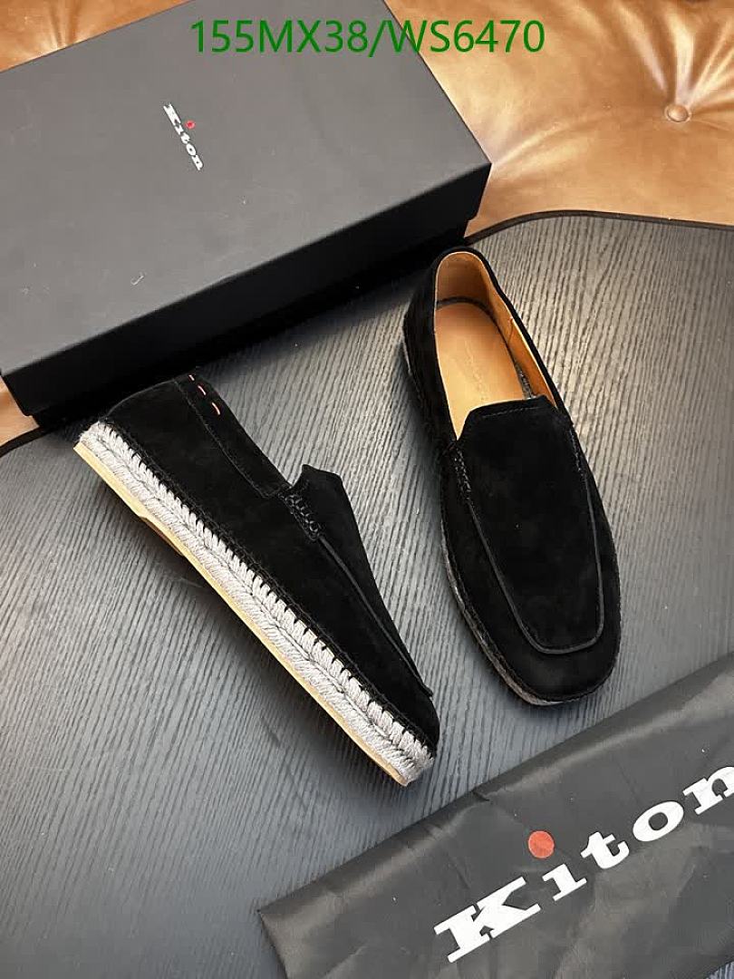 Kiton-Men shoes Code: WS6470 $: 155USD